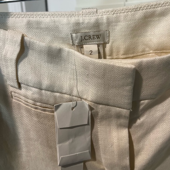 J. Crew cream slacks - Picture 2 of 3